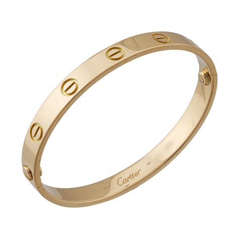 gold bracelet love|18k gold cartier love bracelet.